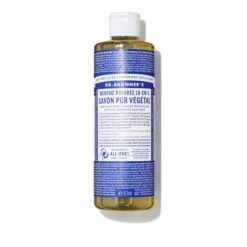 Savon Liquide Castile Soap Menthe Poivrée -Meilleur Cosmétiques Magasin 018787765166 DR BRONNER Savon Liquide Castile Soap Menthe Poivree 13107