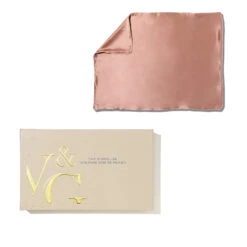 Taie D'Oreiller En Soie Format Rectangle -Meilleur Cosmétiques Magasin Venus Gaia Taie Oreiller En Soie Rectangle Vieux Rose TINY